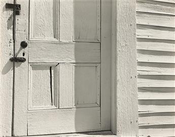 EDWARD WESTON (1886-1958) Church Door, Hornitos. 1940.                                                                                           